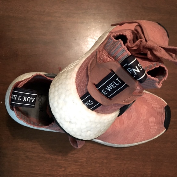 Adidas - Women’s NMD R2 Primeknit 'Raw Pink' - Picture 8 of 11